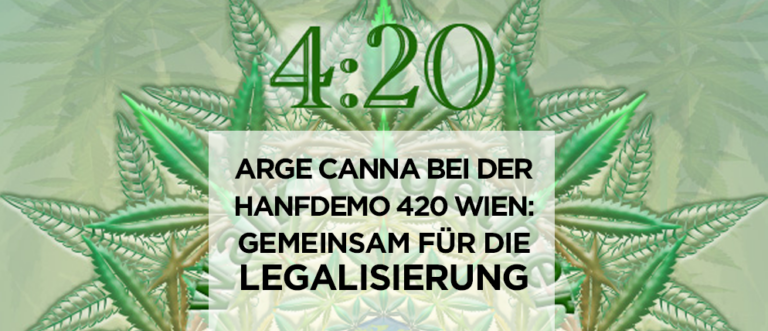Marsch für Cannabis-Rehabilitierung durch Wien